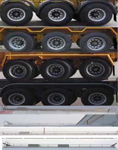 Qilin  QLG9403GFW Tank transport semi-trailer for corrosive substances