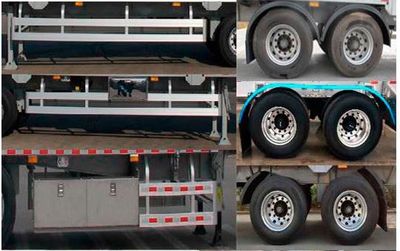 Jungle  LCL9354TJZ Aluminum alloy container transport semi-trailer