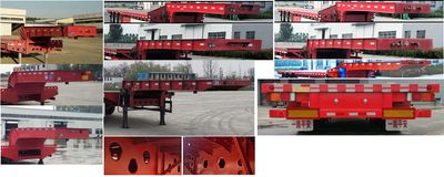 Xiangshi Niu  HSN9400TDPK Low flatbed semi-trailer