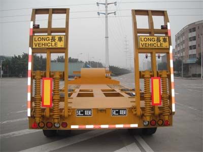 Huilian Automobile HLC9343TDP Low flatbed semi-trailer