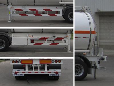 Yutong  YTZ9401GRYD01 Flammable liquid tank transport semi-trailer