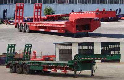 Shunyun  HYY9355TDP Low flatbed semi-trailer