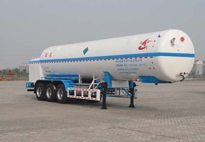 Changhua  HCH9401GDYB Low temperature liquid transport semi-trailer