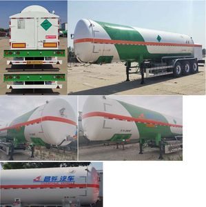 Changhua  HCH9401GDYB Low temperature liquid transport semi-trailer