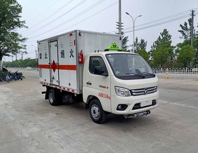 Chufei  CLQ5030XRQ6BJ Flammable gas box transport vehicle