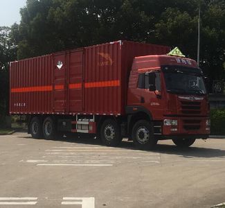 Jiefang Automobile CA5310XZWP1K2L7T4E5A80 Miscellaneous dangerous goods box transport vehicle