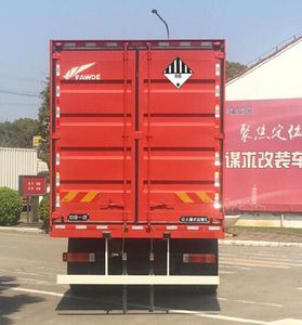 Jiefang Automobile CA5310XZWP1K2L7T4E5A80 Miscellaneous dangerous goods box transport vehicle