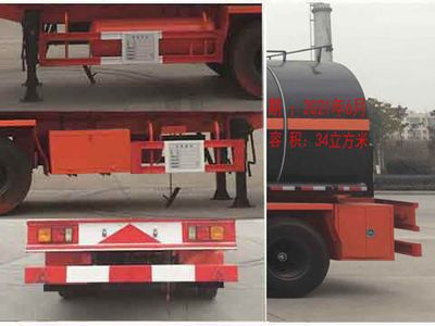 Chufei  CLQ9401GLY Asphalt transport semi-trailer