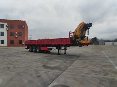 Xiangqi Automobile JDV9402JSQ Truck mounted lifting and transportation of semi-trailers