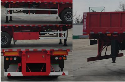 Xiangqi Automobile JDV9402JSQ Truck mounted lifting and transportation of semi-trailers