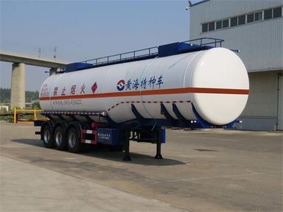 Huanghai  DD9409GRY Flammable liquid tank transport semi-trailer