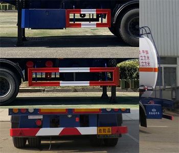 Huanghai  DD9409GRY Flammable liquid tank transport semi-trailer