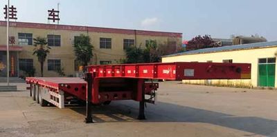 Junwang  WJM9405TDP Low flatbed semi-trailer