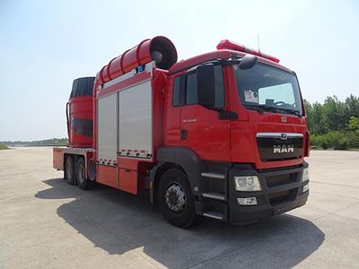 Chuanxiao brand automobiles SXF5241TXFPY140 Smoke exhaust fire truck