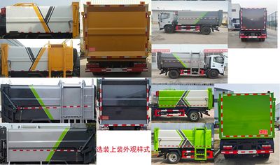 Kaili Feng  KLF5120ZZZE6 Hydraulic Lifter Garbage truck 