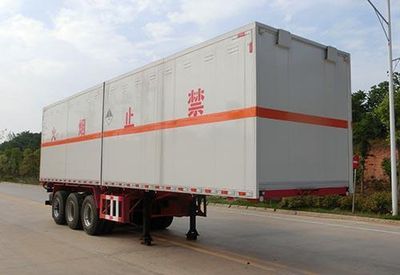 Weifeng  WFP9400XZW Miscellaneous dangerous goods box transport semi-trailer