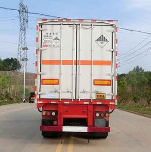 Weifeng  WFP9400XZW Miscellaneous dangerous goods box transport semi-trailer