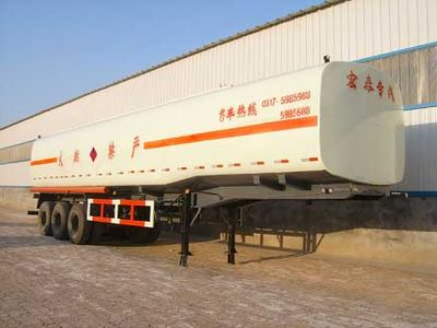 Zhengkang Hongtai brand automobiles HHT9402GYY Oil transport semi-trailer