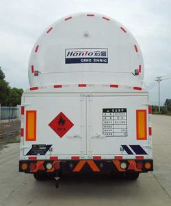 Hongtu  HT9400GDYH Low temperature liquid transport semi-trailer