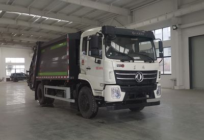 Huatong brand automobiles HCQ5180ZYSEQ6 Compressed garbage truck