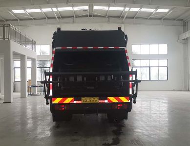 Huatong brand automobiles HCQ5180ZYSEQ6 Compressed garbage truck