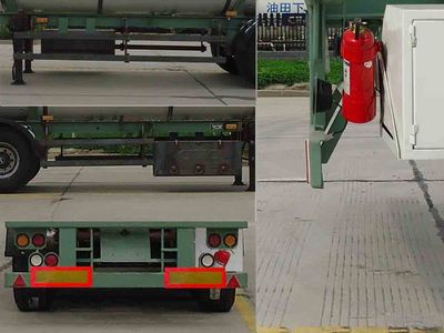 Ruijiang  WL9401GRYC Flammable liquid tank transport semi-trailer