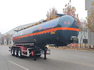 Zhengkang Hongtai brand automobiles HHT9404GDG Tank transport semi-trailer for toxic and infectious substances