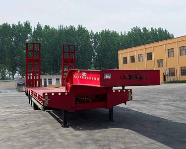 Haoqian  LXT9403TDP Low flatbed semi-trailer