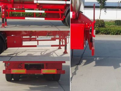 Ruijiang  WL9404GYYE Aluminum alloy oil transport semi-trailer