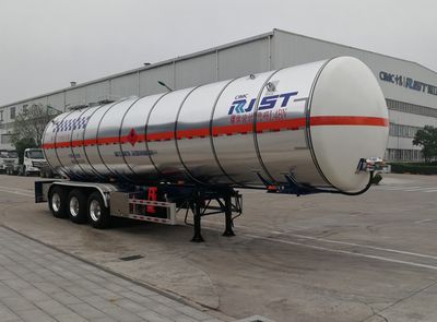 Ruijiang  WL9405GRYD50Y Flammable liquid tank transport semi-trailer