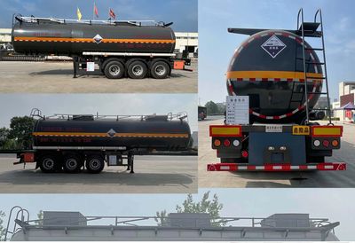 Hua Wei Chi Le  SGZ9404GFW Tank transport semi-trailer for corrosive substances