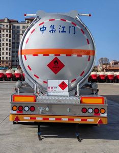 CIMC ZJV9404GRYJMA Flammable liquid tank transport semi-trailer