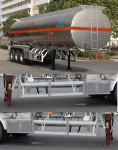 Kaile  AKL9406GYY Aluminum alloy oil transport semi-trailer