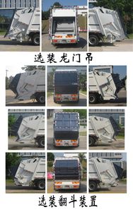 Fulongma  FLM5252ZYSDF6 Compressed garbage truck