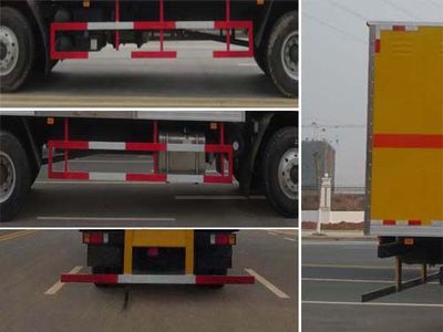 Huatong brand automobiles HCQ5180XRYLZ5 Flammable liquid box transport vehicle