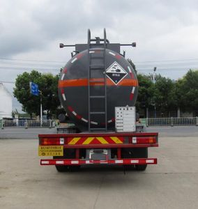 Zhongqi Liwei brand automobiles HLW5313GFW5CA Tank transport vehicle for corrosive substances