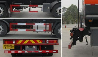 Zhongqi Liwei brand automobiles HLW5313GFW5CA Tank transport vehicle for corrosive substances