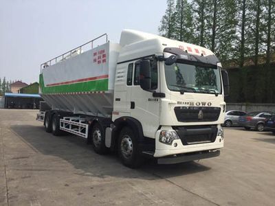 Guangtongda brand automobiles JKQ5310ZSLD Bulk feed transport vehicle