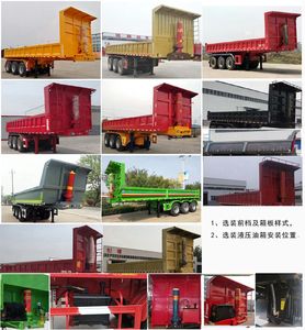 Longzhuan brand automobiles JLD9400ZHX tipping chassis 