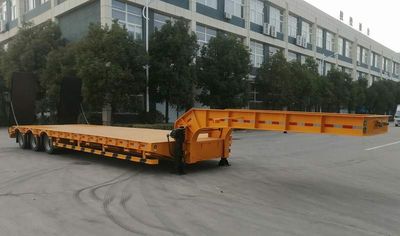 Euler Tiger  KHY9401TDP Low flatbed semi-trailer