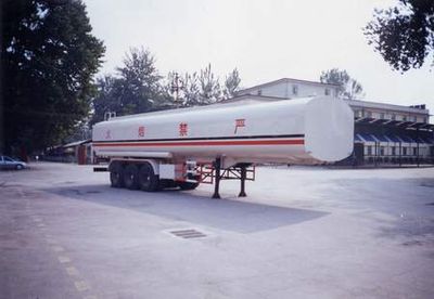 Jizhong brand automobile JZ9390GYY Oil transport semi-trailer