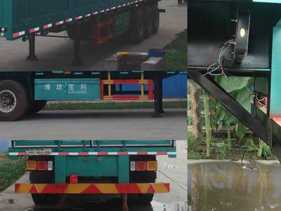 Tuoshan  WFG9405CCY Gantry transport semi-trailer