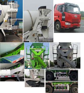 Lingyu  CLY5315GJB29E5 Concrete mixing transport vehicle