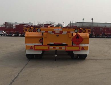 Huajun  ZCZ9400TWYHJG Transport semi-trailer of dangerous goods tank frame