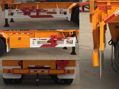 Huajun  ZCZ9400TWYHJG Transport semi-trailer of dangerous goods tank frame