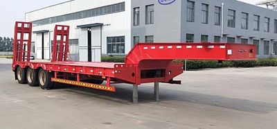 Tianweida  LTW9380TDP Low flatbed semi-trailer