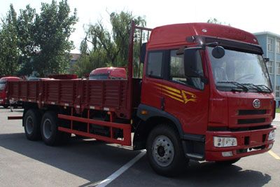 Jiefang Automobile CA1250P1K2L3T1EA80 Flat headed diesel truck