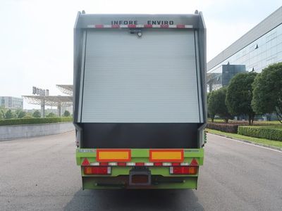 Zhonglian Automobile ZBH9402ZYS Compressed garbage semi-trailer