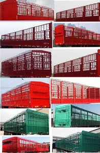 Zhongzhi Huaxing brand automobiles JLQ9370CCY Gantry transport semi-trailer