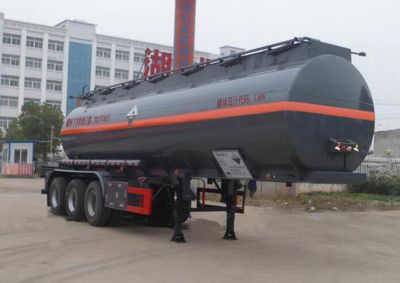 Zhongqi Liwei brand automobiles HLW9408GFW Tank transport semi-trailer for corrosive substances